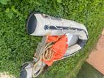 Seamaster zodiac /rubberboot met aluminium bodem, Watersport en Boten, Peddels, Ophalen, Gebruikt, Enkelbladige peddel
