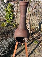 Terras houtkachel gietijzer, Ophalen of Verzenden, Gebruikt