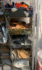 Bakken vol effen leren lapjes, Overige kleuren, Leer of Kunstleer, Nieuw, Ophalen of Verzenden
