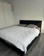 Boxspring incl gratis IKEA topper 180x200, Ophalen, Tweepersoons, Zo goed als nieuw, 180 cm