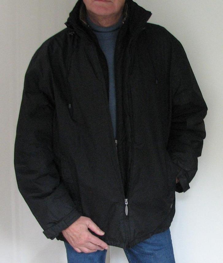 heren winterjas, maat 54, regen en winddicht, Kleding | Heren, Jassen | Winter, Zo goed als nieuw, Maat 52/54 (L), Zwart, Ophalen of Verzenden