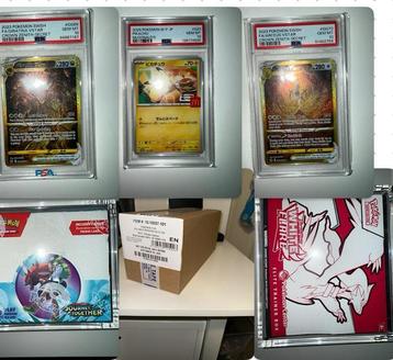 Pokemon Slabs & Sealed Collectie Te Koop! beschikbaar voor biedingen