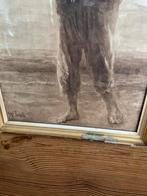 VISSER MET VANGST IN MAND. ( Litho) Jozef Israëls, Verzenden