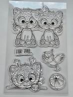 clearstempels katten for you, Ophalen of Verzenden, Nieuw, Clearstamp
