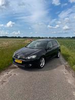Volkswagen Golf 1.4 TSI 90KW 2010 Zwart, Auto's, Volkswagen, Zwart, 4 cilinders, Alcantara, Handgeschakeld