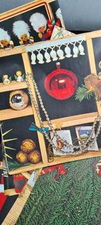 Vintage kerst inpak papier, inpak vellen, super vintage, Ophalen of Verzenden, Zo goed als nieuw