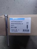Houtdraadbout RVS A2 --- NIEUW, Ophalen, 100 tot 250 mm, Nieuw, Rvs