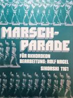 Marsch-Parade Akkordeon - Rolf Nagel - Sikorski 1161, Gebruikt, Klassiek, Orkest, Overige soorten