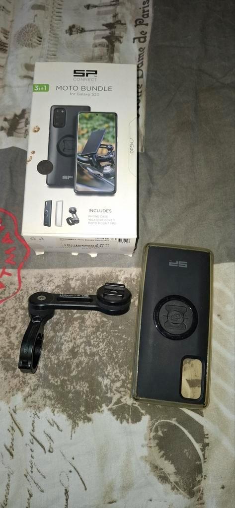 SP Connect Moto Bundle Galaxy S20, Telecommunicatie, Mobiele telefoons | Toebehoren en Onderdelen, Zo goed als nieuw, Apple iPhone