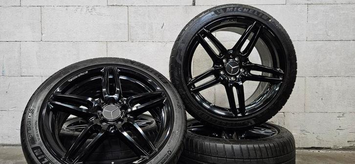 19" Mercedes AMG W213 E-klasse velgen Michelin zomerbanden, Auto-onderdelen, Banden en Velgen, Banden en Velgen, Zomerbanden, 19 inch