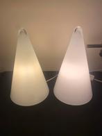 SCE Teepee Tafellamp Opaalglas, Ophalen of Verzenden, Gebruikt, Glas, Minder dan 50 cm
