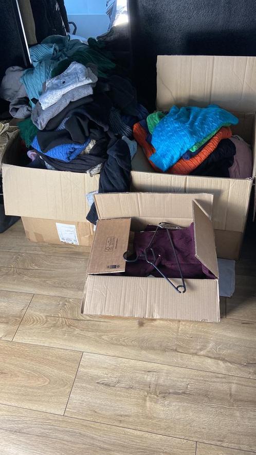 Partij merkkleding +/- 50 stuks, Kleding | Dames, Dames-kledingpakketten, Zo goed als nieuw, Ophalen of Verzenden