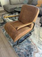 Fauteuil Ivar Cognac kleur, nieuwprijs 449, Huis en Inrichting, Fauteuils, Ophalen, Zo goed als nieuw, Stof, 50 tot 75 cm