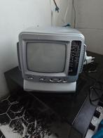 Vintage Draagbare TV met Radio - Werkt!, Ophalen of Verzenden