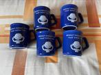 5 Nieuwe mokken van Blue Band, Ophalen of Verzenden, Nieuw, Overige stijlen, Kop(pen) en/of Schotel(s)