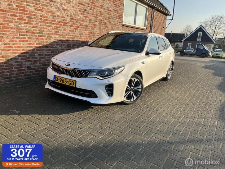 Kia Optima Sportswagon 2.0 T-GDi GT, Auto's, Kia, Bedrijf, Te koop, Optima Sportswagon, 360° camera, ABS, Achteruitrijcamera, Adaptive Cruise Control