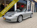 Porsche 911 Cabrio 3.4 Carrera 4 TOPSTAAT (bj 2000), Auto's, Porsche, Te koop, Zilver of Grijs, Geïmporteerd, Benzine