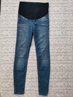 Zwangerschap broek, skinny jeans blauw, h en m mama,maat 36, Kleding | Dames, Positiekleding, Zo goed als nieuw, Ophalen