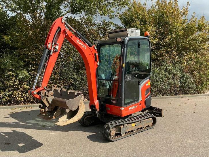 2015 Kubota KX019-4 Minigraafmachine, Zakelijke goederen, Machines en Bouw | Kranen en Graafmachines, Graafmachine