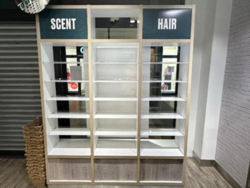 Winkel stelling (2x), Zakelijke goederen, Kantoor en Winkelinrichting | Winkel en Inventaris, Ophalen