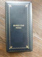 Bronze star, Verzamelen, Militaria | Tweede Wereldoorlog, Amerika, Ophalen of Verzenden, Landmacht, Lintje, Medaille of Wings