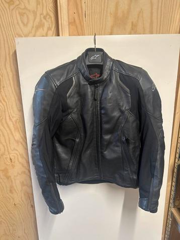Leren motorjas Alpinestars maat M beschikbaar voor biedingen