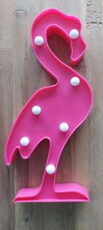 Roze verlichte Flamingo., Ophalen, Zo goed als nieuw