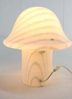 Peill en Putzler glazen zebra mushroom lamp XL, Huis en Inrichting, Lampen | Tafellampen, Ophalen of Verzenden, Zo goed als nieuw