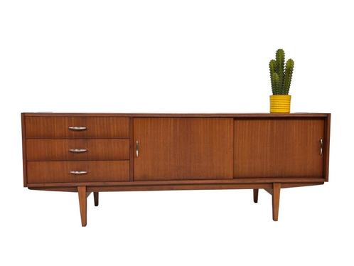 Vintage Dressoir Meubel Jaren 60 70 Design Tv Meubel, Huis en Inrichting, Kasten | Dressoirs, Gebruikt, 25 tot 50 cm, Met lade(s)