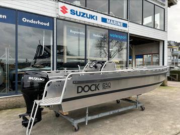 Nieuwe Dock 650 Steel + Suzuki DF 100 BTL BJ. 2024 Vaarklaar