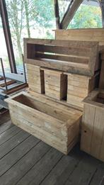 Bloembakken, Tuin en Terras, Ophalen, Nieuw, Hout