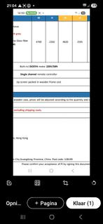 Zip Screen met motor nieuw, Ophalen, 450 cm of meer, 300 cm of meer, Nieuw