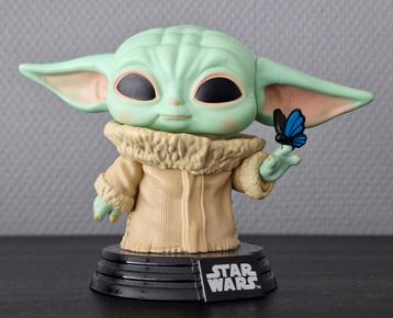 Funko Pop Star Wars Grogu with Butterfly - 2021 beschikbaar voor biedingen