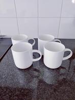 Set van 4 witte mokken - Walra, Huis en Inrichting, Keuken | Servies, Ophalen of Verzenden