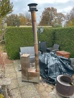 Hottubs Kachel roestvrijstaal + kachelpijp, Tuin en Terras, Ophalen, Gebruikt