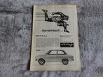 Reclame (A4) DAF 44 (1966) Variomatic / Personenauto, Verzenden, Auto's