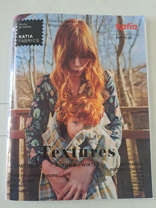 Katia Fabrics prints & clothes sewing patterns magazine, Hobby en Vrije tijd, Kledingpatronen, Nieuw, Vrouw, Overige merken, Ophalen of Verzenden