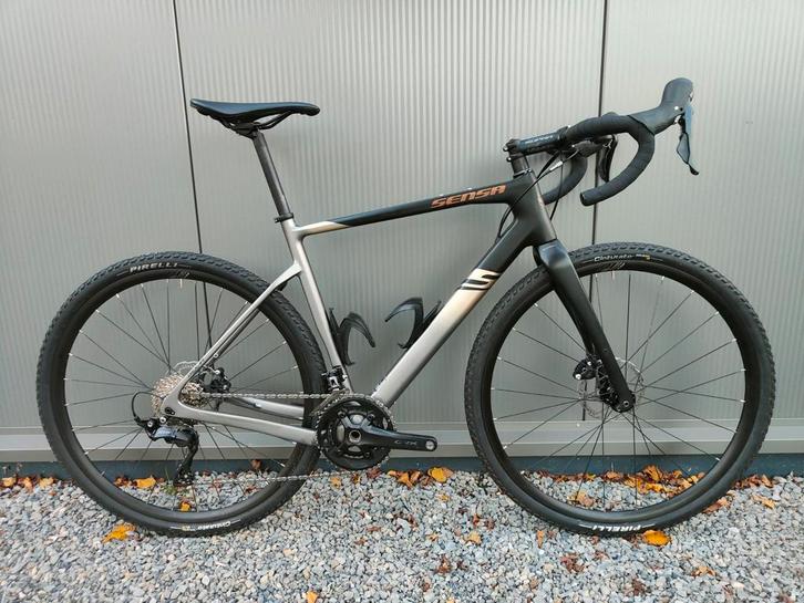 Sensa Giulia Gravel Elite Disc carbon Gravelbike! M. 2x12s!, Fietsen en Brommers, Fietsen | Racefietsen, Zo goed als nieuw, Overige merken