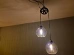 Trendy hanglamp met katrol, Huis en Inrichting, Lampen | Hanglampen, Ophalen, Minder dan 50 cm