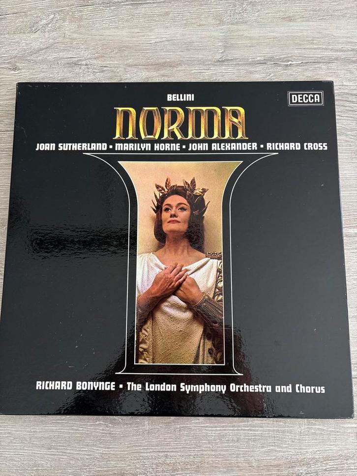 Bellini - Norma - Decca LP, Cd's en Dvd's, Vinyl | Klassiek, Gebruikt, Romantiek, Opera of Operette, 12 inch, Ophalen of Verzenden