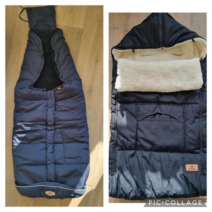 Buggy Voetenzakken - Zwart & Navy - Winterklaar!, Kinderen en Baby's, Dekens, Slaapzakjes en Inbakerproducten, Nieuw, Overige typen