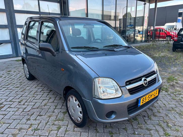 Opel Agila 1.0 2006 Grijs, Auto's, Opel, Bedrijf, Agila, Benzine, C, Hatchback, Handgeschakeld, Origineel Nederlands, Zilver of Grijs