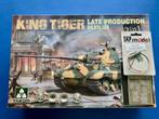 TAKOM	2130	King Tiger Sd.Kfz.182 & extras set 1/35, Hobby en Vrije tijd, 1:32 tot 1:50, Nieuw, Overige merken, Tank