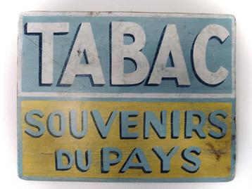 Frans reclamebord / Tabac / Frankrijk / brocante / landelijk beschikbaar voor biedingen