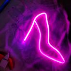 Neon verlichting LED ´Hakken schoen´ roze. USB of Batterijen, Ophalen of Verzenden, Nieuw