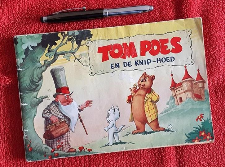 Tom Poes en de Kniphoed (1958). 1e druk., Boeken, Stripboeken, Gelezen, Eén stripboek, Verzenden