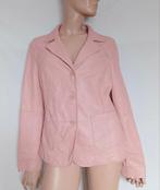 GIORGIO Leren Jasje , Maat 42, Kleding | Dames, Jasjes, Kostuums en Pakken, Verzenden, Zo goed als nieuw, Maat 42/44 (L), Roze