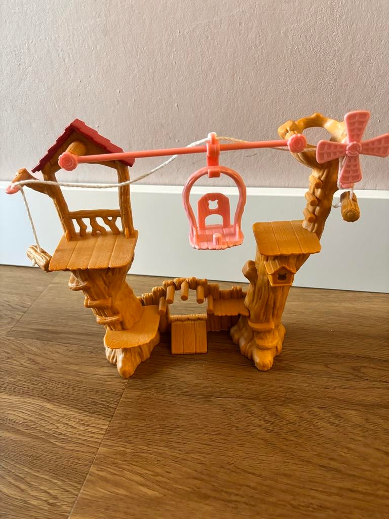 Sylvanian Families Kabelbaan Boomhut Speelset, Ophalen, Gebruikt, Jongen of Meisje