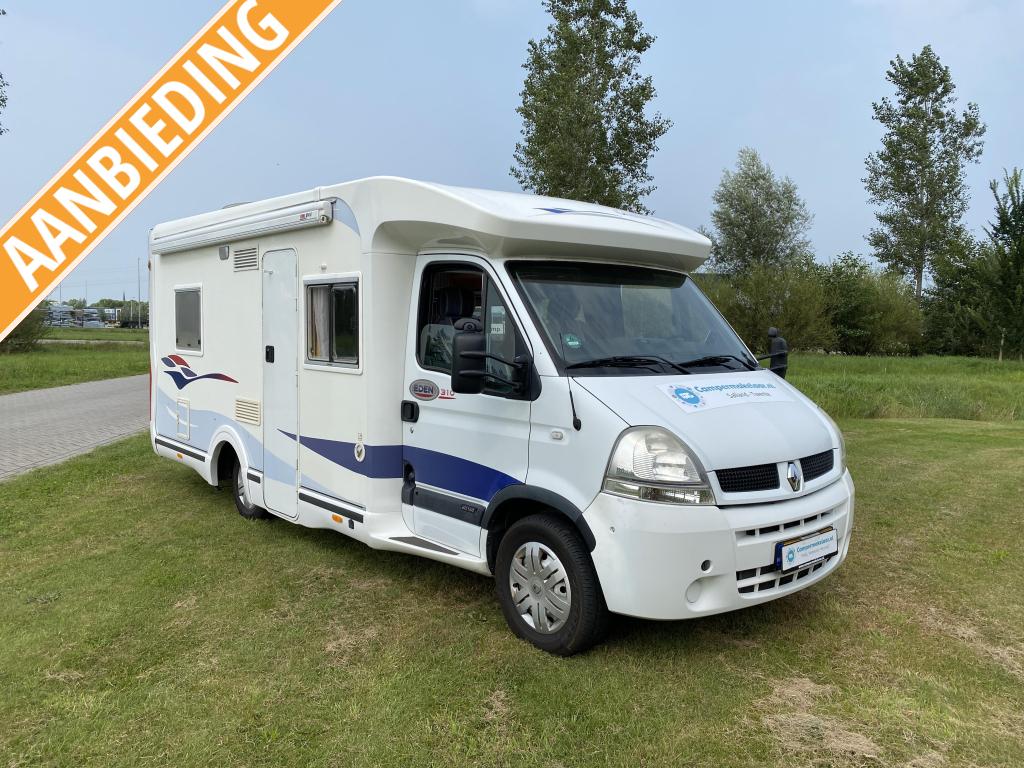 Challenger Eden 310 Diverse extra's, Luifel, Tot en met 2, Bedrijf, Cassettetoilet