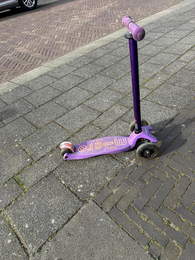 M-cro Scooter, Ophalen, Zo goed als nieuw, Gewone step